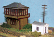 Journeyman Series - East Stroudsburg Tower -- Laser-Cut Wood Kit - 1-1/2 x 3"  3.7 x 7.5cm