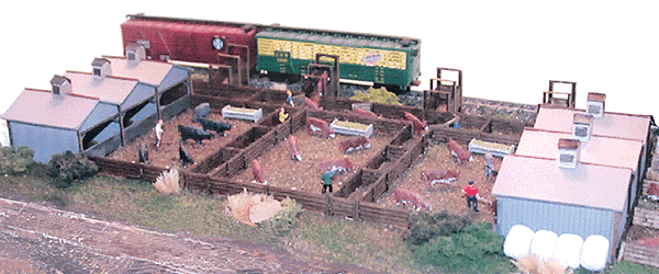 Master Craftsman Series - Quality Meat Stockyard -- Kit - 10 x 5"  25.4 x 12.7cm