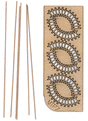 M-Trak 30" Gauge (Nn30) Mine Track System - Kit (Laser-Cut Wood, Metal) -- 90-Degree Curve pkg(6)