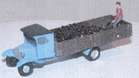 1929 Chevrolet Coal Delivery Truck - Kit -- With Figure