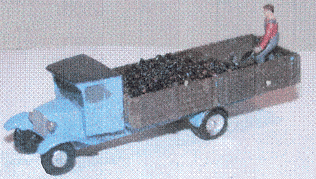 1929 Chevrolet Coal Delivery Truck - Kit -- With Figure