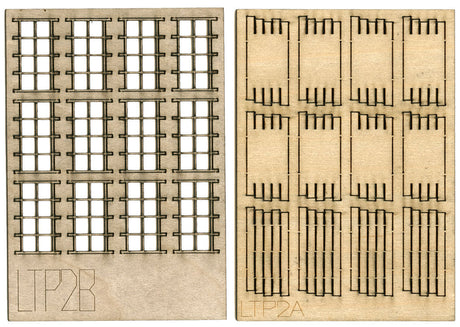 Plank Stack -- 2x12 with Separator Webs pkg(4)