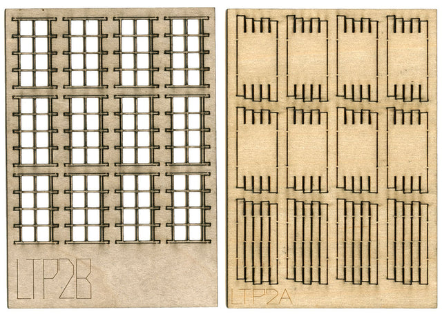 Plank Stack -- 2x12 with Separator Webs pkg(4)