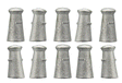 Milk Cans pkg(10) -- Old-Time Conical-Style