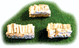 Split Wood Stack Assortment -- 3 Different Style Stacks