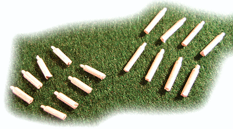 Acetylene Tank Assortment -- 8 Each of 2 Different Sizes