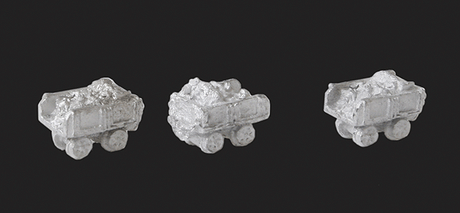 Stone Waste Wagons - Kit -- Unpainted pkg(3)