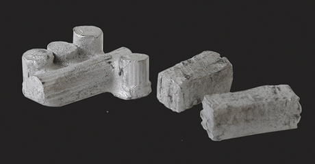 Stone Columns & Block Stacks - Kit (Cast Metal) -- Unpainted pkg(3)