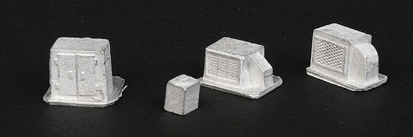 Roof HVAC (Air/Heating Unit) Assortment - Making A Scene(TM) -- 1 Each of 4 Styles