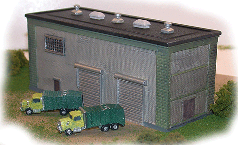 Nansen Street Models - A Division Of N Scale Architect -- Trash Trucks pkg(2)