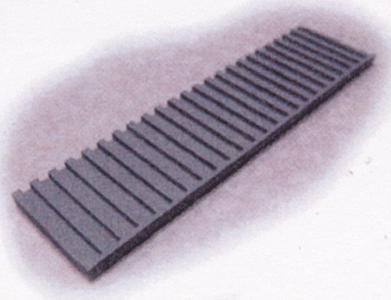 Steel Retaining Wall Panel - Kit (Resin) -- 3 Wall Sections Each: 4-1/4 x 1/8 x 1"  10.8 x .3 x 2.5cm