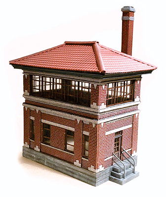 Johnsonville Tower -- Laser-Cut Wood Kit - 4 x 2-3/4 x 4"  10.2 x 7 x 10.2cm