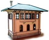 Delaware, Lackawanna & Western Standard Concrete Tower -- Taskboard(R) Kit pkg(2) - 6 x 4 x 4-1/2"  15.2 x 10.2 x 11.4cm-2