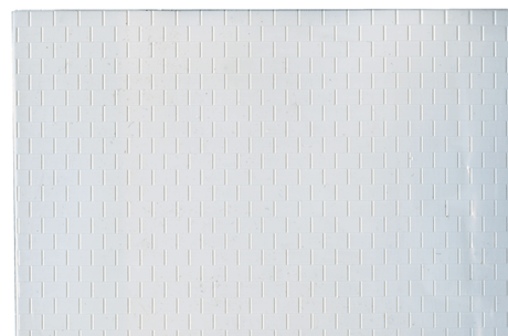 Styrene Sheet pkg(2) .020 x 11 x 14" - Model Builder's Supply Line -- Concrete Block