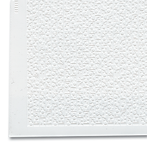 Model Builder's Supply Line Styrene Sheets pkg(2) .020 x 11 x 14" -- Textured Block