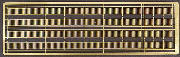 Model Builder's Supply Line Etched Brass Fencing, 250 Scale Feet -- Station Fence