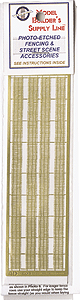 Random Stick Fence - Model Builder's Supply Line -- 300 Scale Feet