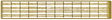 Model Builder's Supply Line Etched Brass Fencing - Kit -- Split Rail 550 Scale Feet