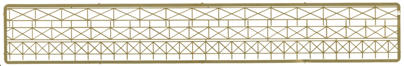 Cross Bar Fence w/Gate -- 620 Scale Feet Total