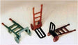 Hand Trucks - Etched Brass Kit -- 3 Different Dollies, Unpainted