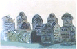 Shire Scenes Scenery Detail - Kit (Etched Metal) -- Grave Stones (Tombstones) & Crypts Set of 25