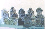Shire Scenes Scenery Detail - Kit (Etched Metal) -- Grave Stones (Tombstones) & Crypts Set of 25