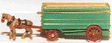Shire Scenes Horse-Drawn Wagon w/Horse & Lamp Jewels - Kit (Etched Metal) -- Furniture Van