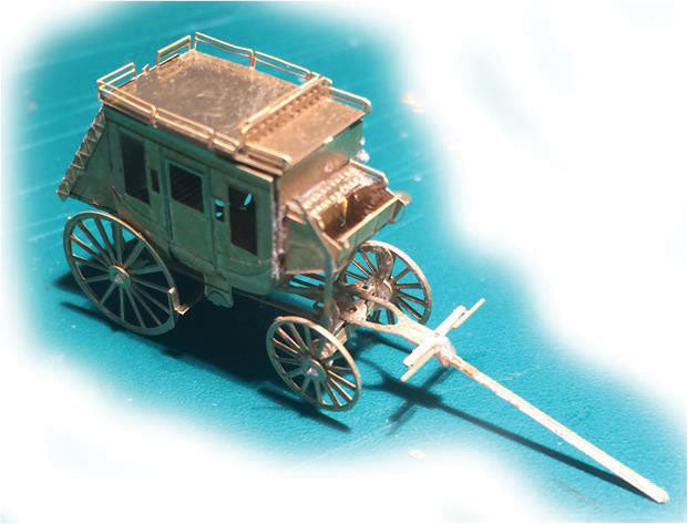 Etched-Brass Kit - Making a Scene -- Concord Coach