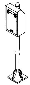 Railroad Telephone Call Box pkg(2)
