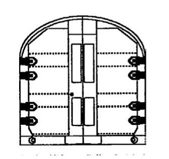 Kitbits Baggage Car End - 1 Pair -- Plastic