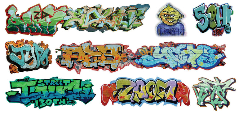 Graffiti Decals -- Set #20