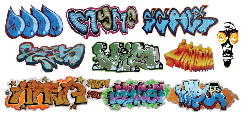 Graffiti Decals -- Set #22