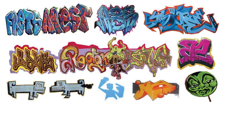 Graffiti Decals -- Set #26