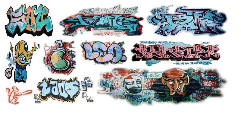 Graffiti Decals -- Set #31