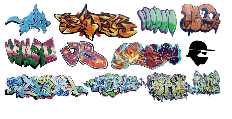 Graffiti Decals -- Set #21