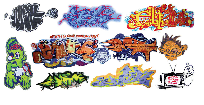 Graffiti Decals -- Set #27