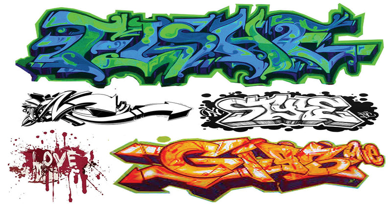 Graffiti Decals -- Set #45
