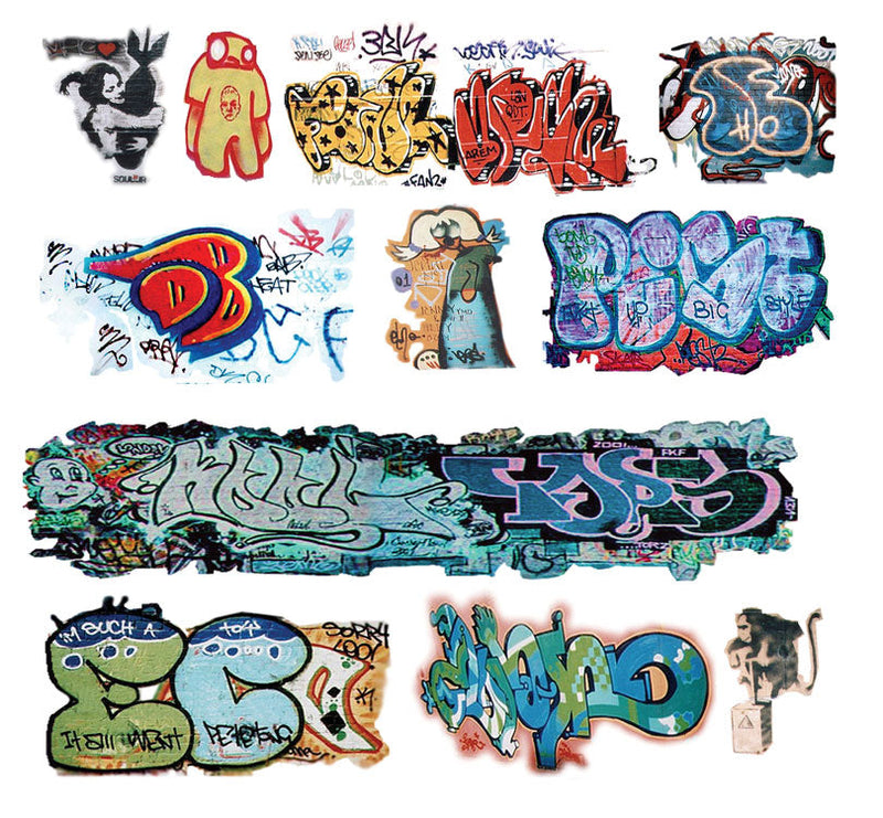 Graffiti Decals -- Set #4