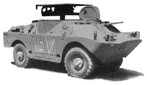 Military - Soviet Union & Warsaw Pact Post-1945 - Armored Vehicle -- BRDM-2/AT Anti-Tank Guided Weapon Vehicle