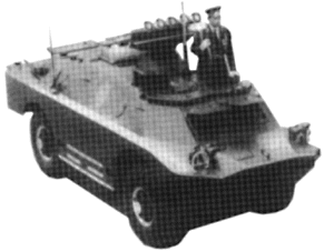 Military - Soviet Union & Warsaw Pact Post-1945 - Armored Vehicle -- BRDM-2/AT-5 Spandrel Anti-Tank Guided-Weapon Vehicle