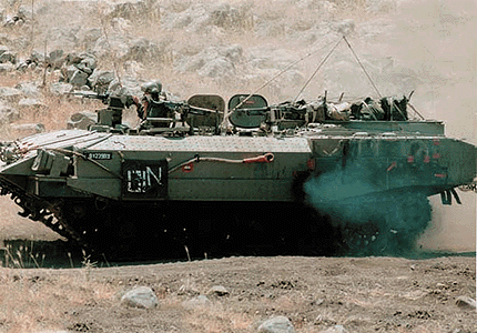 Israeli Defense Force (IDF) - Armored Personnel Carrier -- "Achzarit" ("Cruel Woman") Heavy Infantry Assault Vehicle
