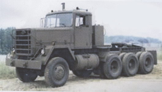 Military - Modern US Army - Heavy Trucks -- M920 4-Axle Semi Tractor