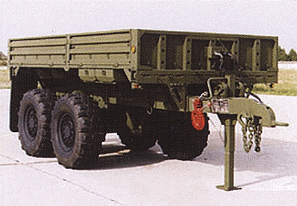 Military - Modern US Army/NATO - Trailers -- M1095 MTV 2-Axle Flatbed (Composite Kit)