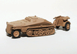 Military - Former German Army WWII - SdKfz 250 Series Half-Tracks -- 252 Ammunition Carrier