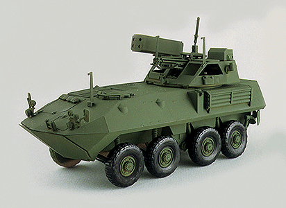 United States Marine Corp - Light-Armored Vehicle Air Defense (LAV-AD) Version -- With Single-Point Active Alignment Method (SPAAM) Features