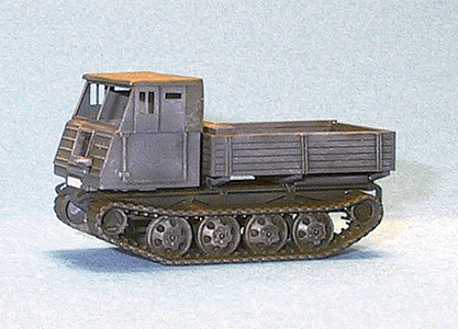 Military - Former German Army WWII - Artillery Tractor -- Magirus Raupenschlepper Ost (Crawler Tractor East) with Open Bed