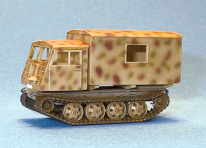 Military - Former German Army WWII - Artillery Tractor -- Raupenschlepper Ost (Crawler Tractor East) Ambulance
