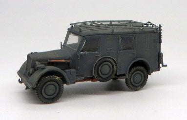 Former German Army WWII Medium Trucks -- Kfz 17/1 Field Radio Unit