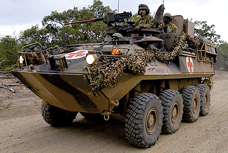 Australian Light Armored Vehicles - Metal & Resin Kit -- ASLAV-A Ambulance