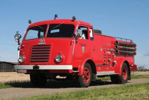 Sudwerke/Metz LF20 Fire Truck - Resin Kit -- Red